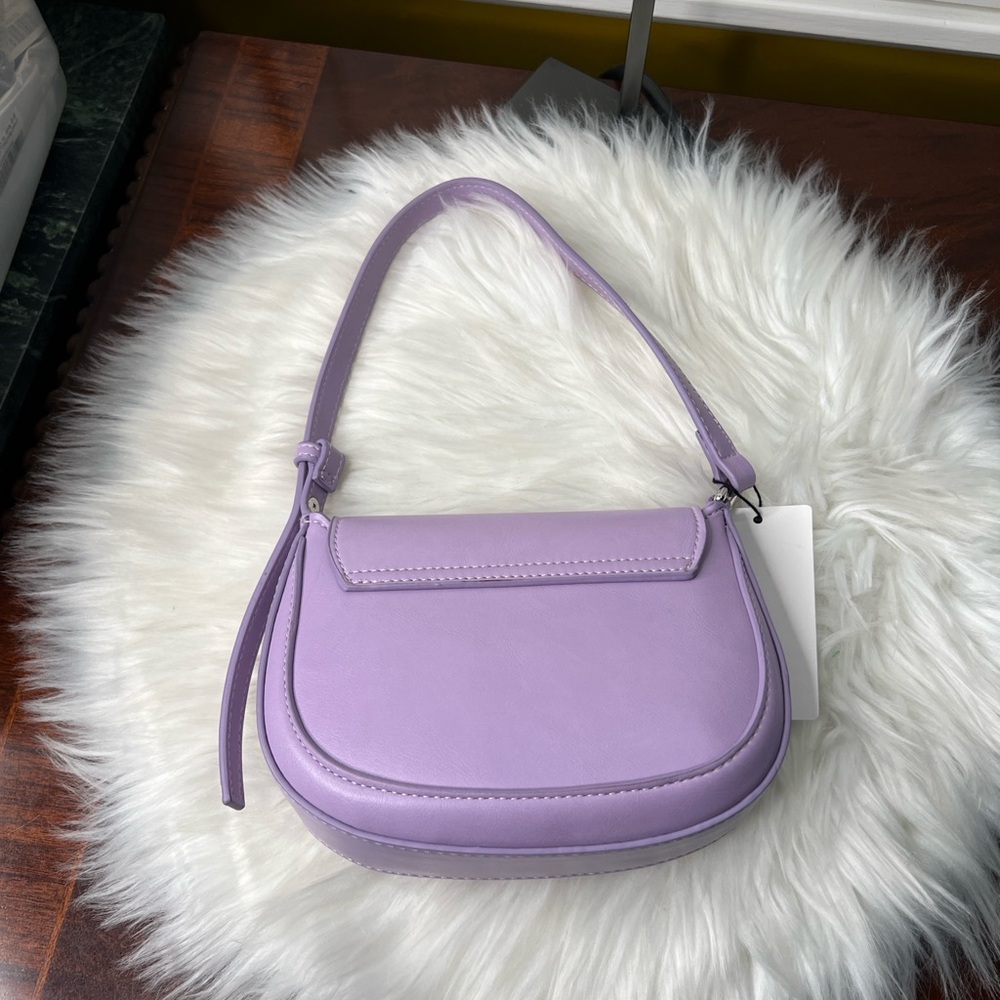 NWT Mango Lavender Shoulder Bag perfect for spring and summer - Picture 13 of 15